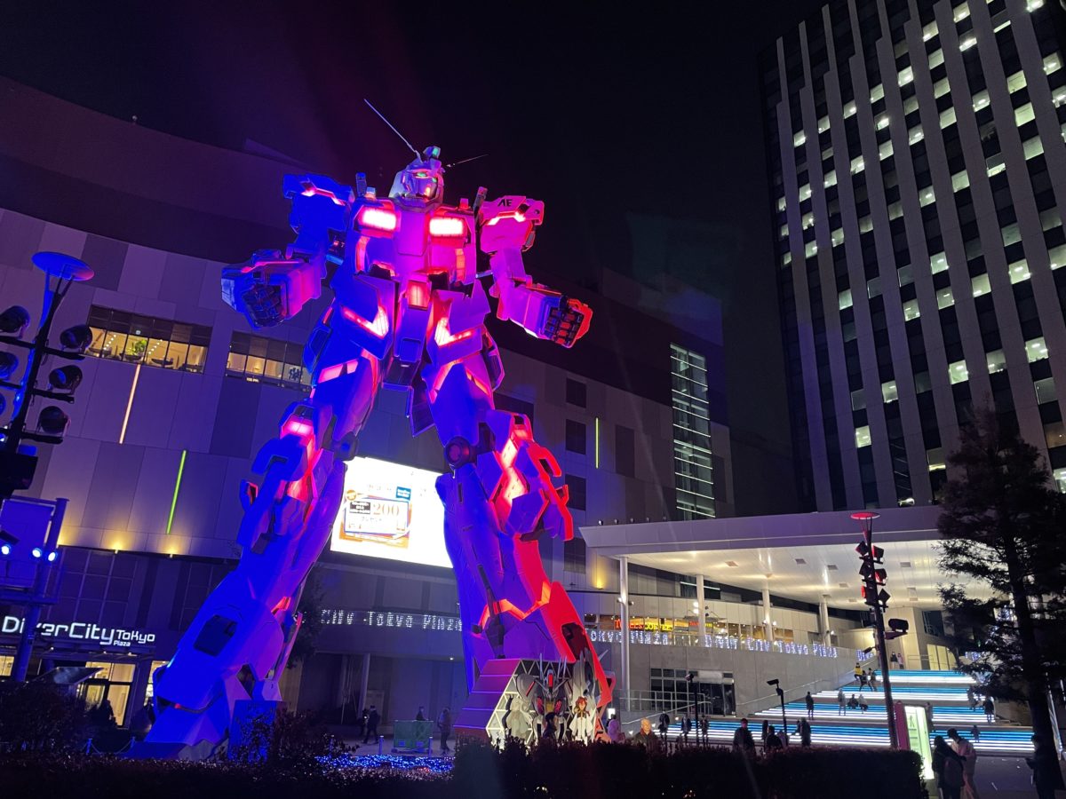 Gundam statue