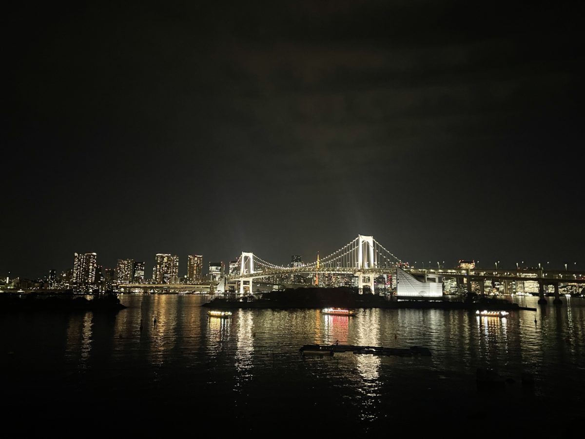 Night view in Odaiba