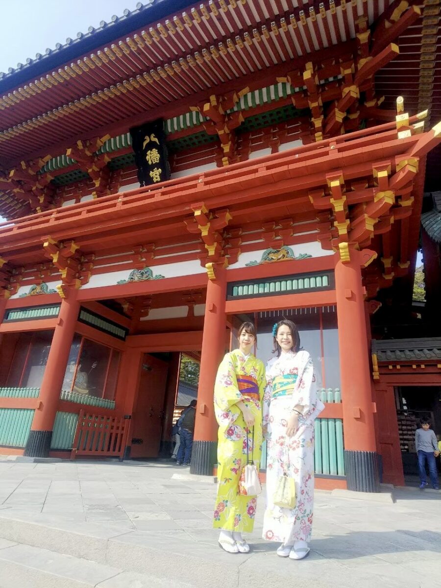Kimono in Kamakura