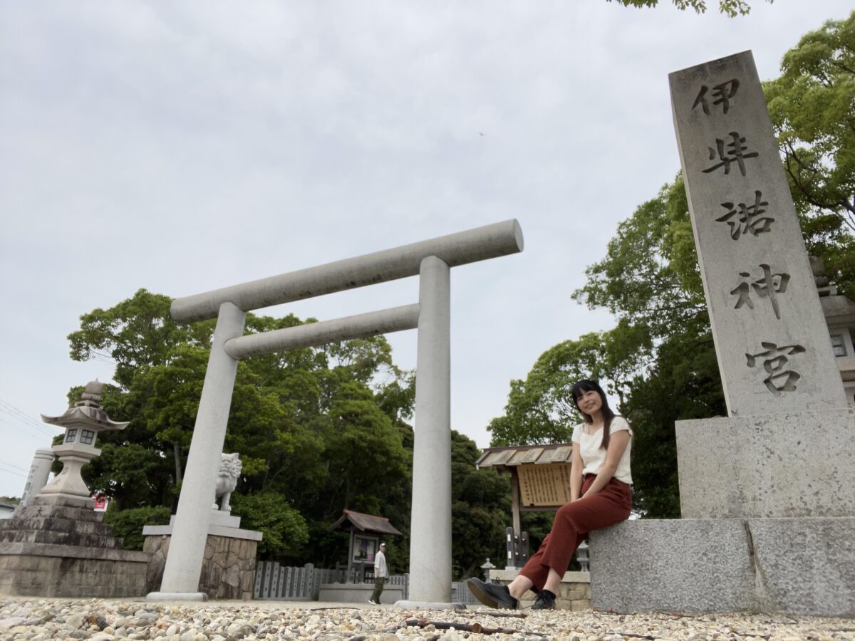 Tori at shrine